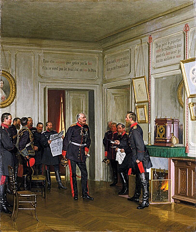 The Crown Prince Receives General of Weyhern in Versailles